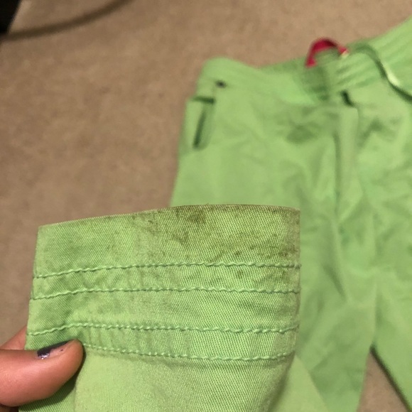 Lime green scrub pants - Picture 3 of 3